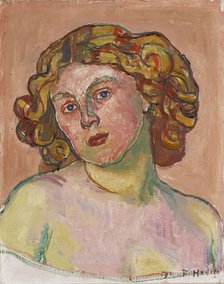 Portrait Régina Morgeron, 1911. Creator: Hodler, Ferdinand (1853-1918).