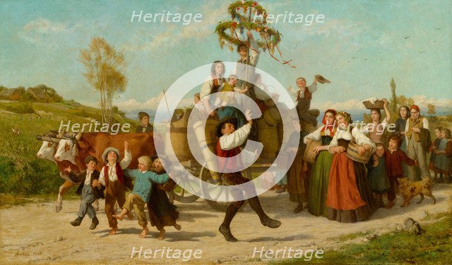 The Wine Festival, 1865.