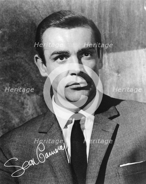 Sean Connery (b1930), Scottish actor, 1960s. Artist: Unknown