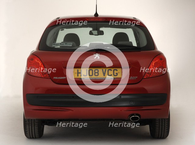 2008 Peugeot 207 Artist: Unknown.