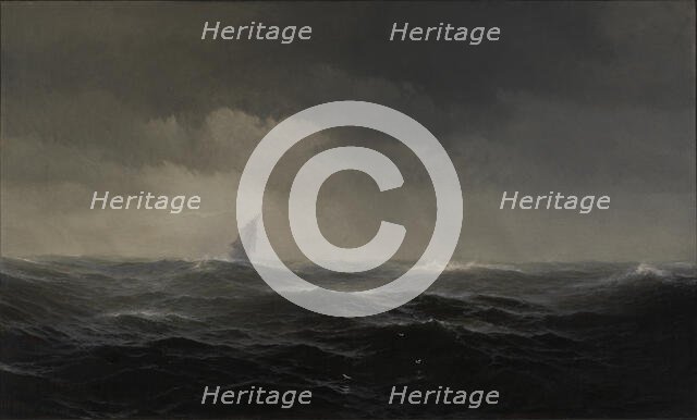 The Sea, 1870. Creator: Edward Moran.