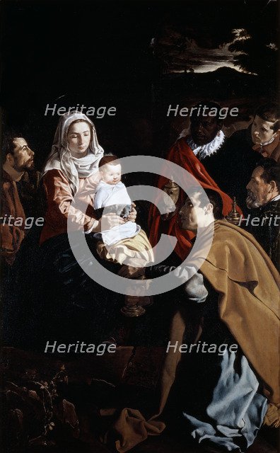 'The Adoration of the Magi', 1619.  Creator: Diego Velasquez.