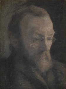 The art historian Karl Madsen, later Director of Statens Museum for Kunst, 1890. Creator: Vilhelm Hammershøi.