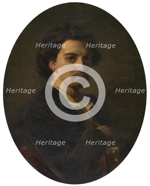 The Painter Constant Wauters, 1847. Creator: Joseph Stallaert.