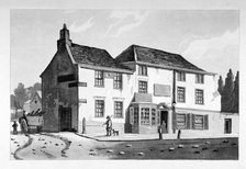 View of the Old Pied Bull Inn, Essex Road, Islington, London, c1790.                   Artist: Anon