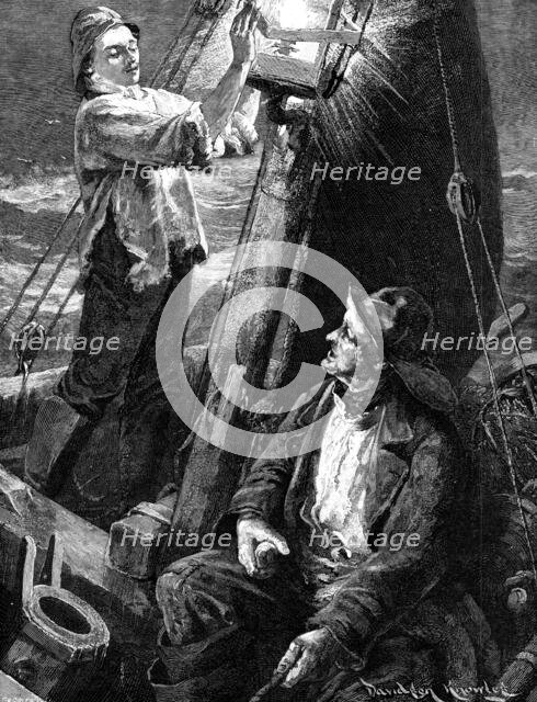 A Cheering Gleam, 1883. Creator: Eugène Froment.