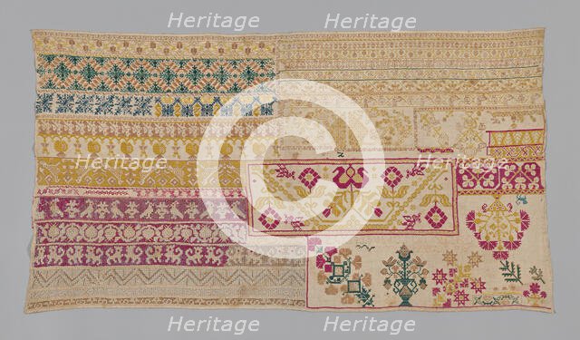 Sampler, México, 19th century. Creator: Unknown.