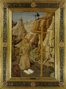 The Penitent Saint Jerome in the desert, 1450. Creator: Bellini, Jacopo (c. 1400-c. 1470).
