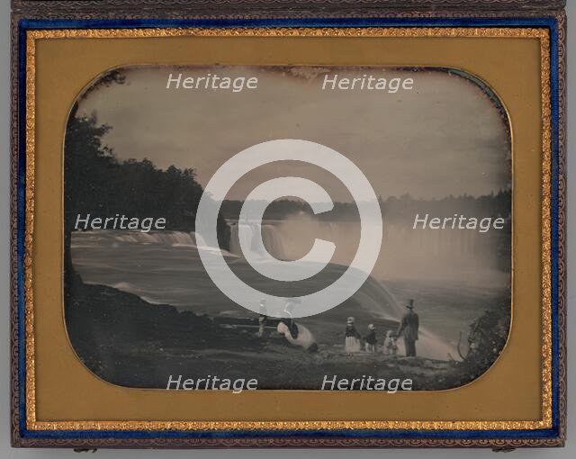 Untitled (Niagara Falls), 1850. Creator: Unknown.