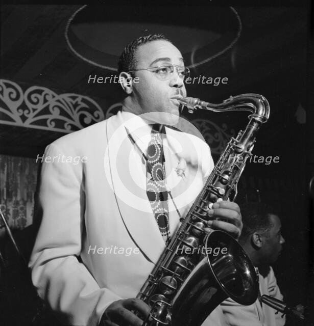 Portrait of Al Sears, Aquarium, New York, N.Y., ca. Nov. 1946. Creator: William Paul Gottlieb.