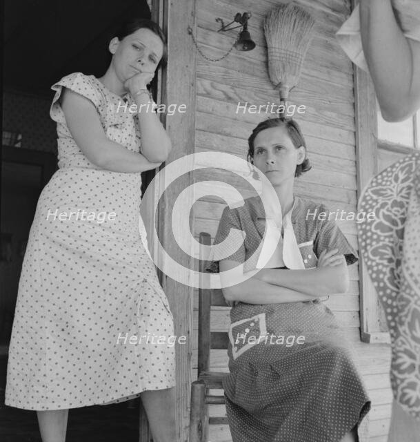 Part of family on relief, Memphis, Texas, 1937. Creator: Dorothea Lange.