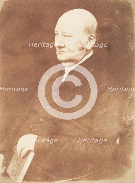 Dr. Jabez Bunting, 1843-47. Creators: David Octavius Hill, Robert Adamson, Hill & Adamson.