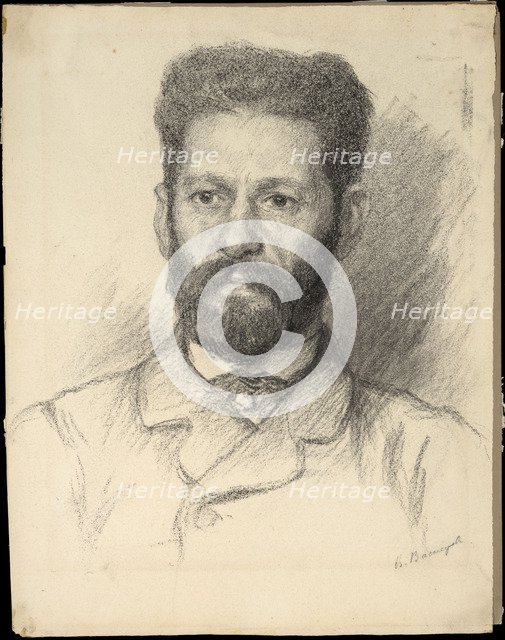 Portrait of the sculptor Mark Matveyevich Antokolsky (1843-1902).