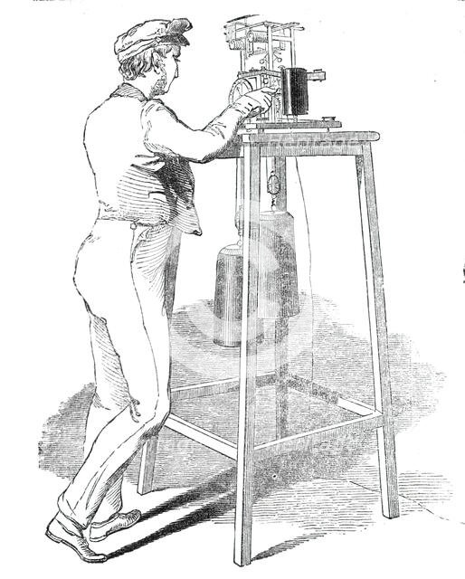 Copper station, Nine Elms, Telegraph, 1844. Creator: Unknown.