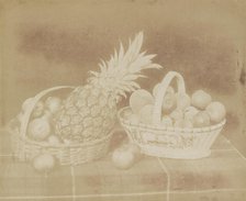 A Fruit Piece, before June 1845. Creator: William Henry Fox Talbot.