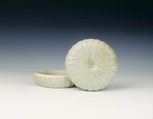 Qingbai chrysanthemum-shaped box, Southern Song dynasty, China, 13th century. Artist: Unknown