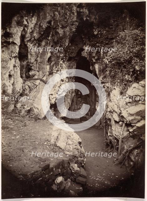 Hoa Nghiem Cave, Grotto of the August Transformation, c. 1875. Creator: Émile Gsell (French, 1838-1879).