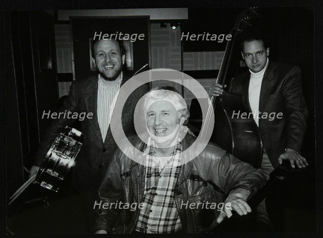Bobby Worth, Brian Dee and Mario Castronari at Lansdowne Studios, Holland Par Artist: Denis Williams