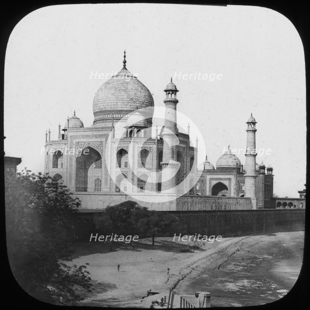 Taj Mahal, Agra, Uttar Pradesh, India, late 19th or early 20th century. Artist: Unknown