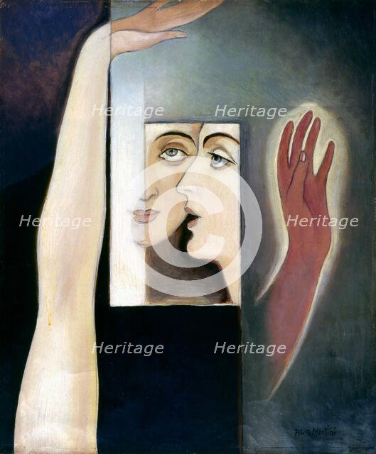 Un canto, 1928. Creator: Martini, Alberto (1876-1954).