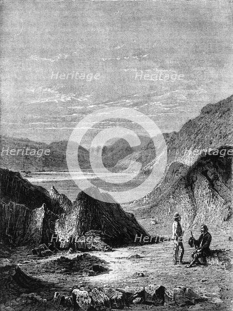 'View of the Salt Mountains of Rawal Findi, Himalayas', c1891. Creator: James Grant.