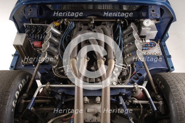 Ford GT40 Daytona prototype 1965. Artist: Simon Clay.