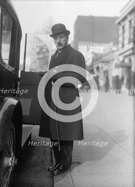 Dr. Rafael Elizalde, Minister from Ecuador, Snap, 1917. Creator: Harris & Ewing.