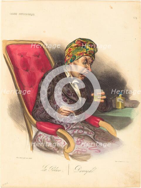 La Potion, 1836. Creator: Honore Daumier.