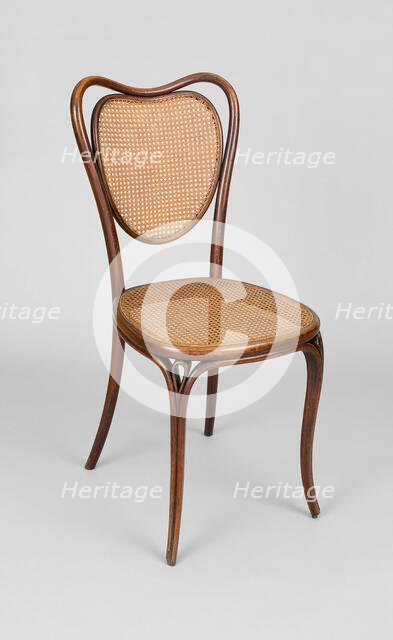 Side Chair, Austria, Designed c. 1851; Manufactured c. 1855. Creators: Michael Thonet, Gebrüder Thonet.