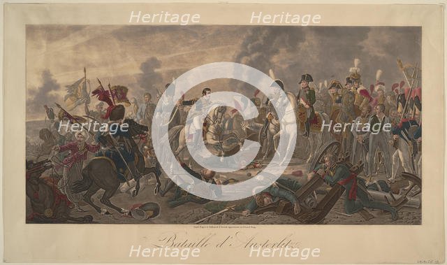 The Battle of Austerlitz on December 2, 1805. Artist: Gérard, François Pascal Simon (1770-1837)