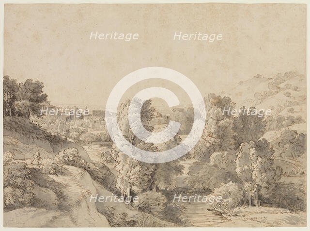 Landscape, 18th or 19th century. Creator: Jean Antoine Constantin.