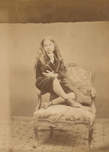 Les jambes croisées, 1860s. Creator: Pierre-Louis Pierson.