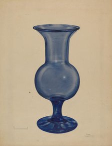 Vase, c. 1936. Creator: John Tarantino.