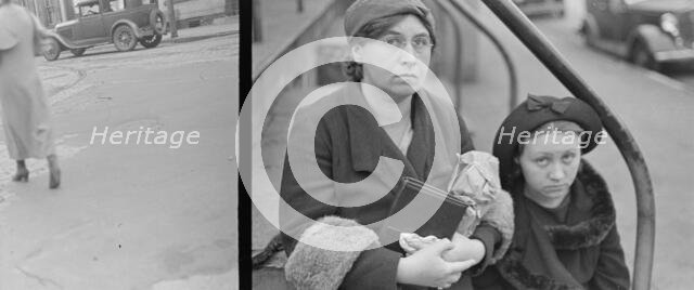 Possibly: Bystanders, Bethlehem, Pennsylvania, 1936. Creator: Walker Evans.