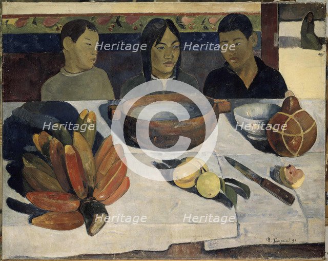 The Meal, or Bananas, 1891.