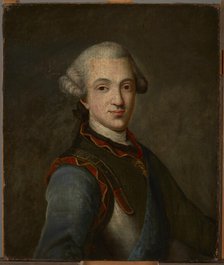 Portrait of Józef Paulin Sanguszko (1740-1781), Grand Marshal of Lithuania, 3rd quarter of 19th cent Creator: Unknown.