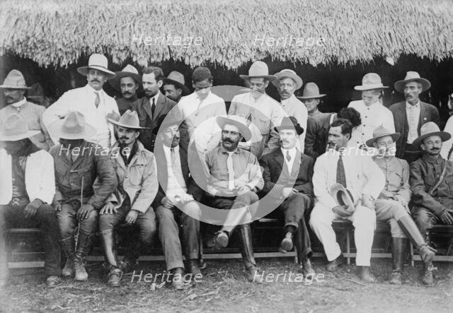 Gen. Luis Blanco & staff, between c1910 and c1915. Creator: Bain News Service.