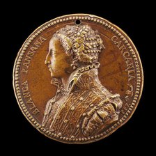 Bianca Pansana Carcania [obverse], c. 1552/1584. Creator: Pietro Paolo Galeotti.