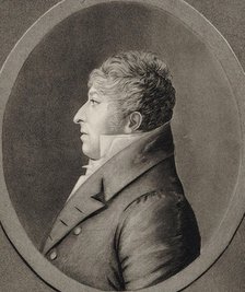 Portrait of the composer Rodolphe Kreutzer (1766-1831), 1809. Creator: Quenedey, Edmé (1756-1830).