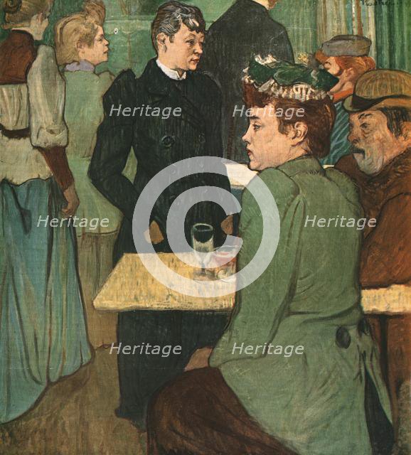 'A Corner of the Moulin de la Galette', 1892, (1952).  Creator: Henri de Toulouse-Lautrec.