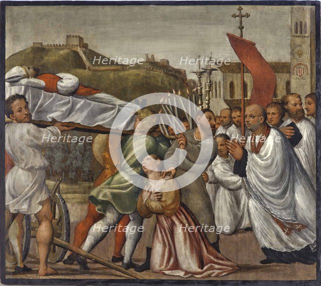 Arrival of the Body of Saint Titian of Oderzo into Oderzo, 1534.