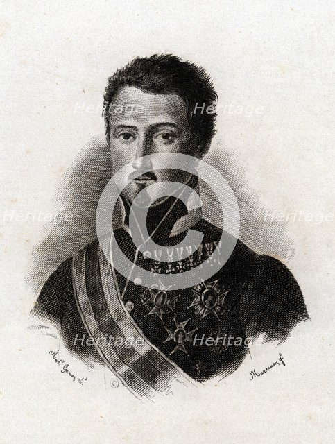 Rafael de Ceballos Escalera (1791-1837), realistic field marshal.