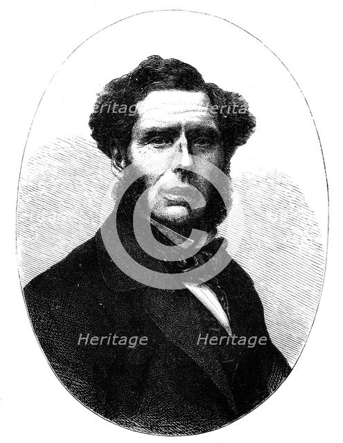 Edward Horsman (1807-1876), British politician. Artist: Unknown