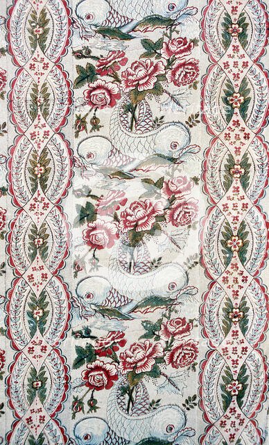 Panel (Furnishing Fabric), France, 1770/82. Creator: Unknown.