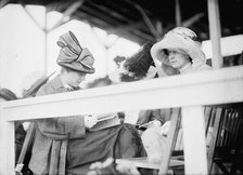 Horse Shows - Mrs. Longworth; Miss Mary Sutherland, 1911. Creator: Harris & Ewing.