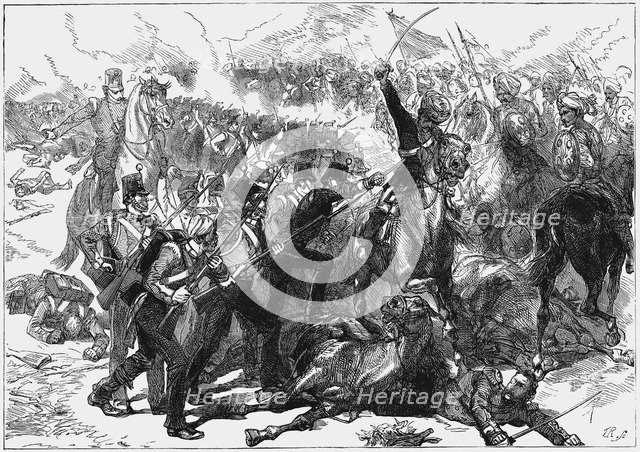 First Anglo-Afghan War, (1838-1842), c1880. Artist: Unknown