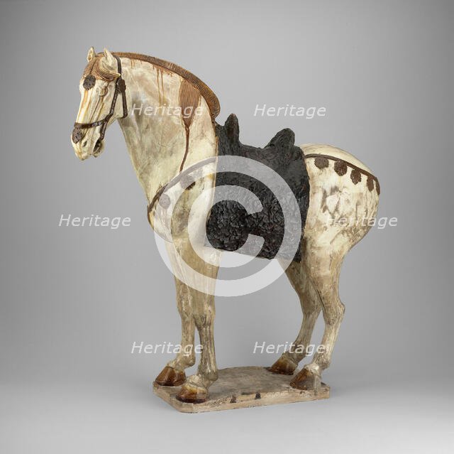 Horse, Tang dynasty (618-907 A.D.), first half of 8th century. Creator: Unknown.