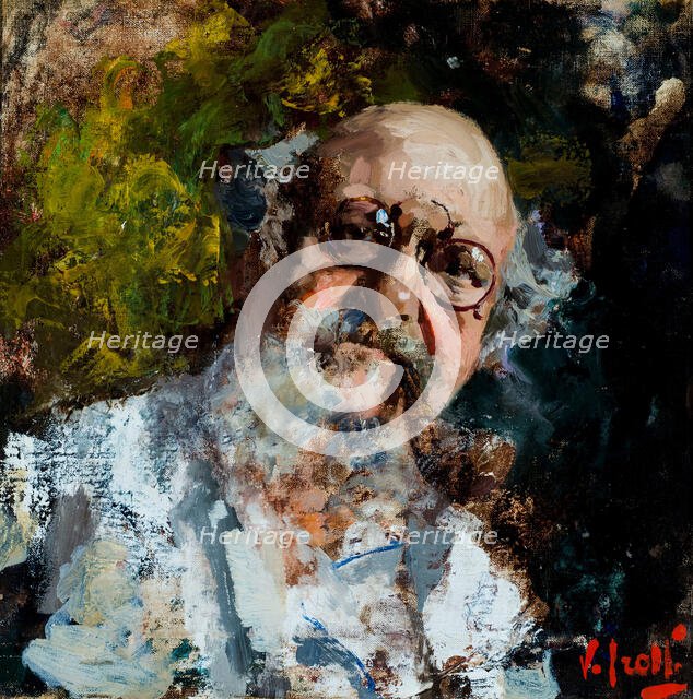 Self-portrait, . Creator: Irolli; Vincenzo (1860-1949).