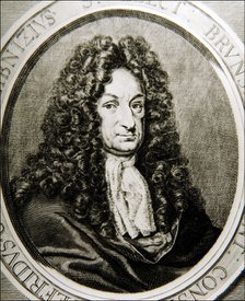 Gottfried Wilhem Leibniz (1646-1716), German philosopher and mathematician.