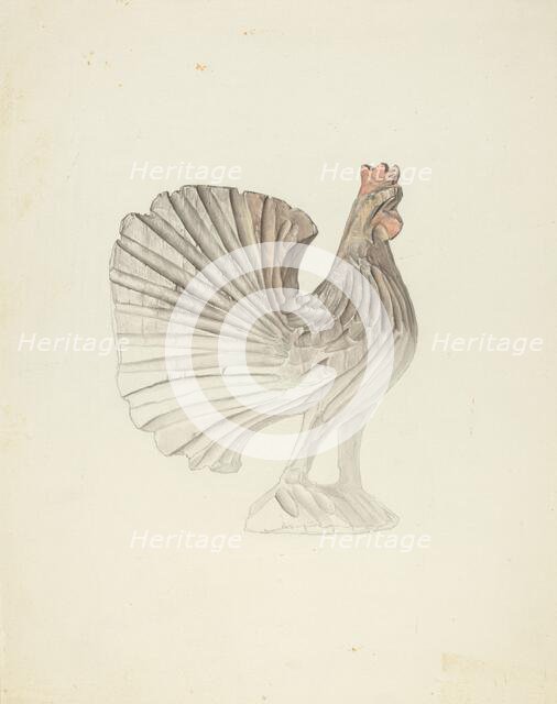 Rooster, c. 1939. Creator: Elisabeth Fulda.